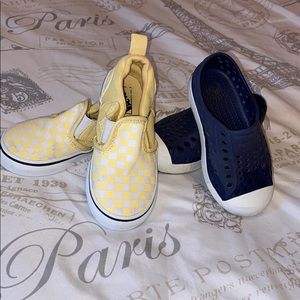 Vans & Natives! Toddler size 8 girl or boy!